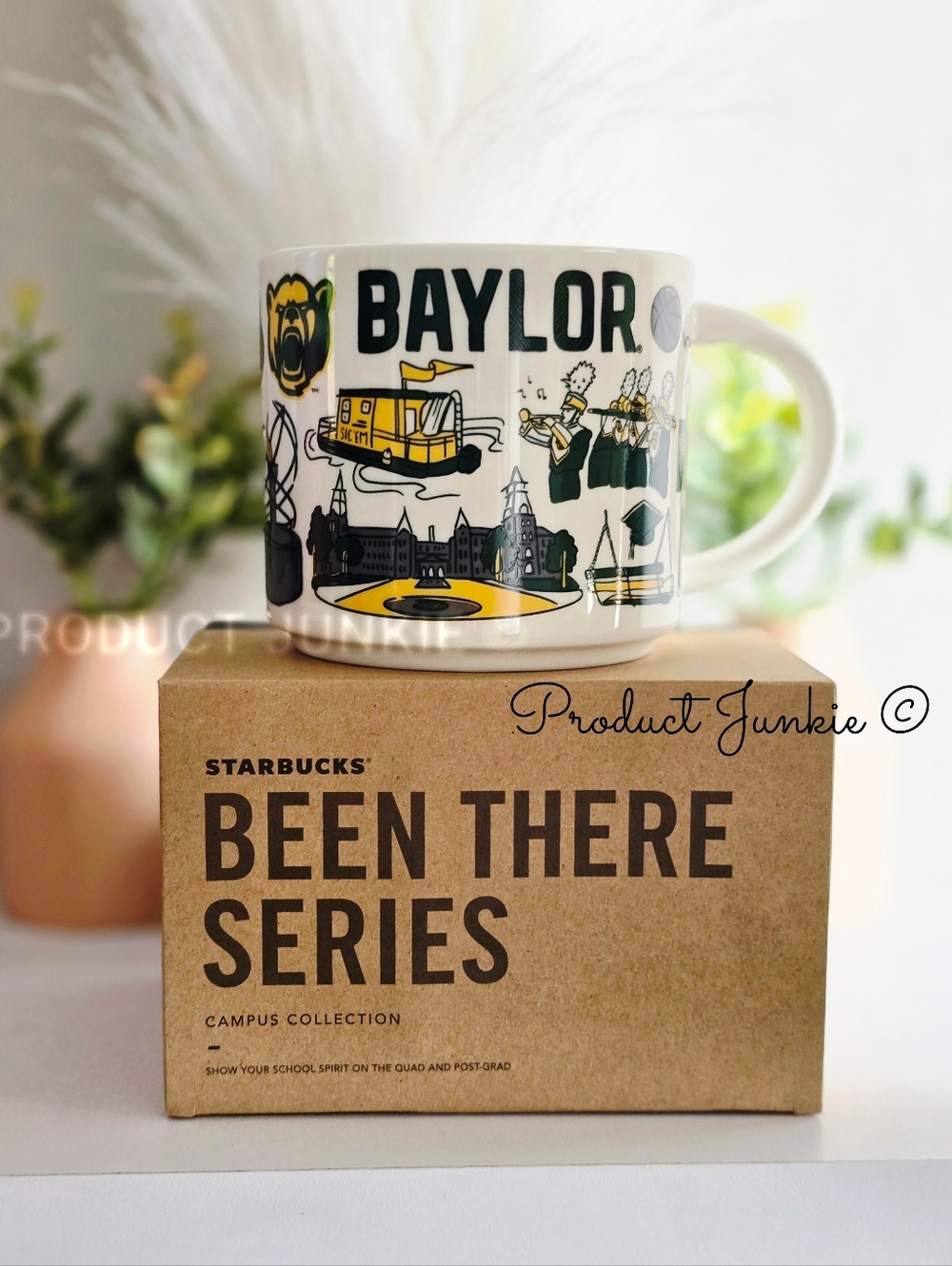 Starbucks OFFICIAL COLLEGE BAYLOR University Been There Campus Mug series
